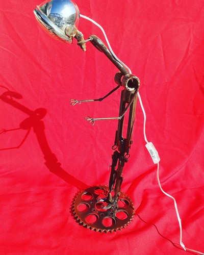 Lampe art déco fer forgé - art,
