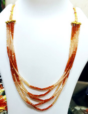 Collier En Zircon Naturel