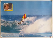 Affiche Windsurf MIKE WALTZE 1984 Photo ULLI SEER