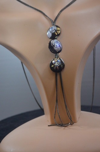 Collier sautoir fantaisie - collier,