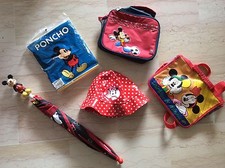 MICKEY-MINNIE: CHAPEAU DE PLUIE FILLETTE, PONCHO ADULTE, SACS & CARTABLES ENFANT
