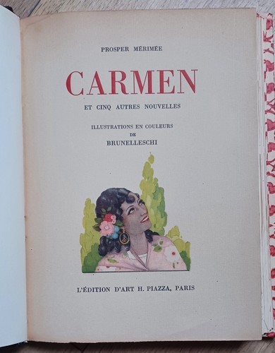 Prosper mérimée carmen - mérimée,