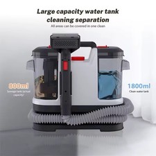 Nettoyeur de Tapis et Canapés 750W – Pulvérisation & Aspiration Intégrées