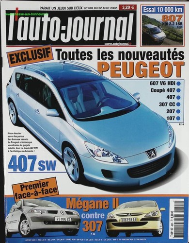 Peugeot 407 l - -, l'auto