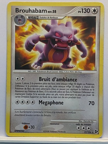 Brouhabam 106 duels au - 17/106, d&p