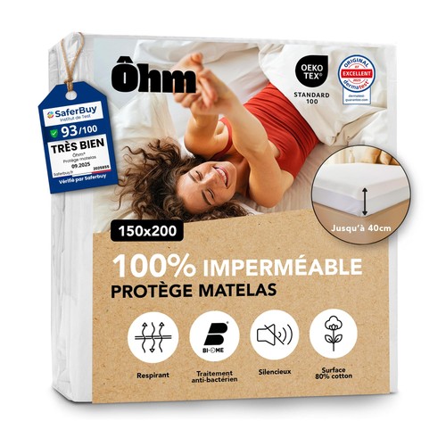 Protège matelas 150x200 - 150x200, |