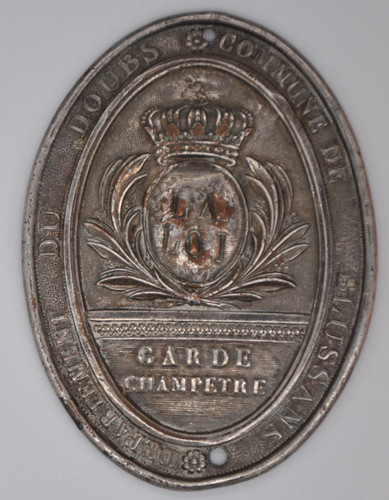 Plaque métier garde - plaque,