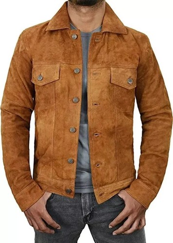 Veste homme vintage cuir - en,
