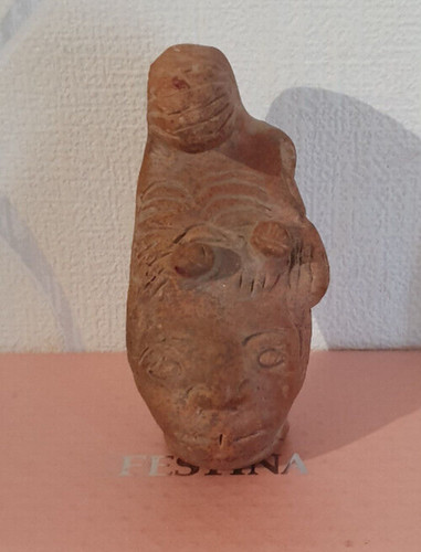 Statuette signe poterie - signe,