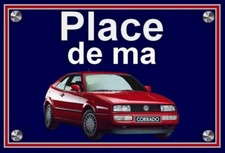 plaque " PLACE DE MA