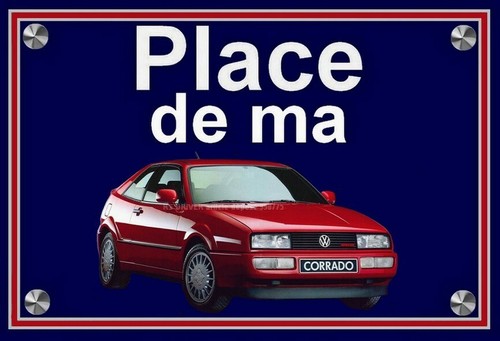 Plaque place de ma - ",