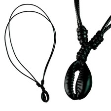Collier Cauris Ras de cou noir