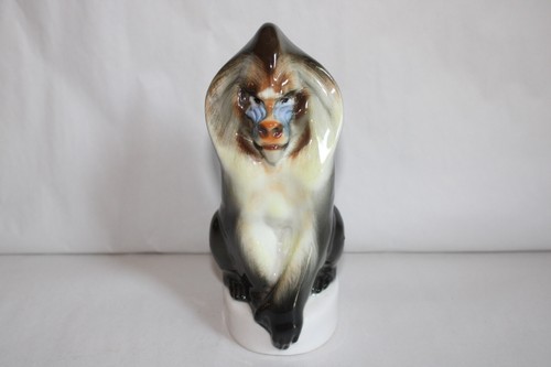 Figurine singe mandrill - , en