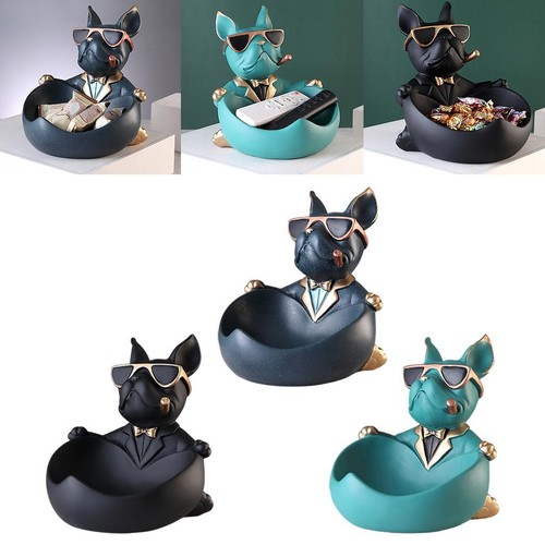 Bouledogue statue sculpture - 3d,