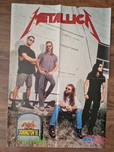 Affiche metallica années - metallica, 90