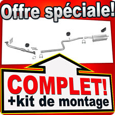 Ligne pot d'échappement pour