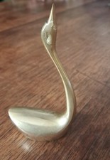 Canard en laiton ancien