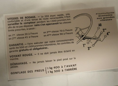 Autocollant boite gants - autocollant, à