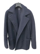 A.P.C Navy Wool Peacoat / Double Breasted Jacket Size S / Small APC