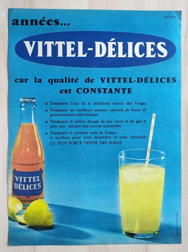 Publicité papier boissons - publicité,