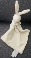 5642?Doudou et Compagnie Lapin Blanc Beige Orange Hôpital Privé Le Bois Nord