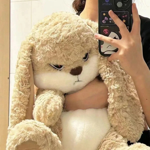 Peluche lapin colère 30 - peluche,