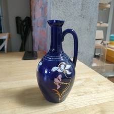 Pichet Céramique Fleurs Émaillées