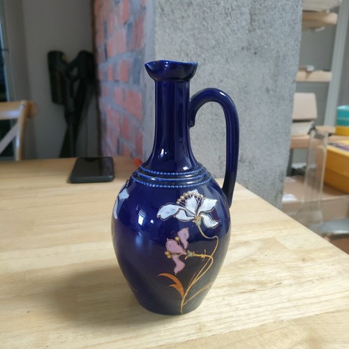 Pichet céramique fleurs - pichet,