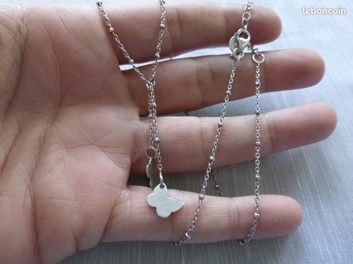 Collier clio blue argent 925 - collier,