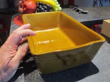 Rustique Gros Plat en Grès à Terrine Aspic en Gelée Pâté Plat Cuisiné Salade