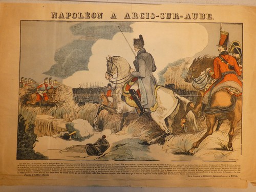 Lithographie napoleon arcis - -napoleon, a
