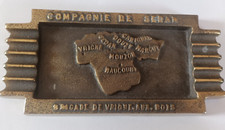 Gendarmerie cendrier en fonte Brigade de Vrigne aux Bois