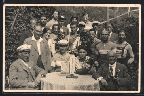 Carte postale photo - , cyclisme