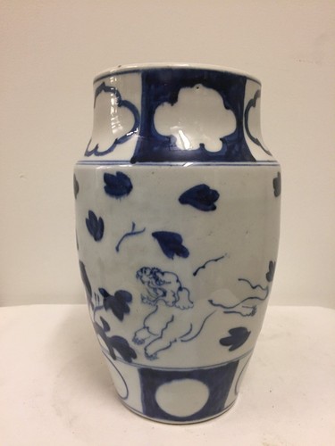 Antique japanese blue and - blue,