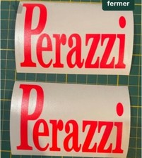 Perazzi 2 Stickers Vinyle de crosse fusil. Expédition sous 24H GARANTIE .