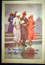 Catalogue KLEPPER Manteau Vetement Pluie Chapeau Vareuse Chasse Peche Moto c1930