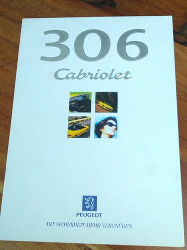 Brochure 1997 peugeot 306 - brochure,
