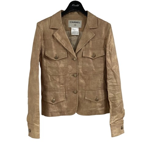 Veste enduite chanel - veste, à