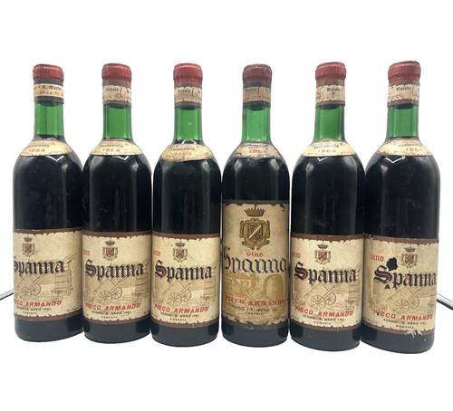Vin rouge vintage spanna - rouge, picco