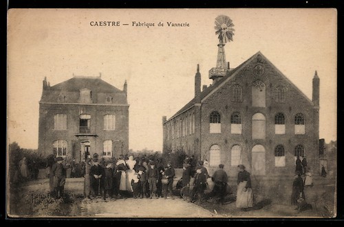 Cpa caestre fabrique de - cpa, caestre,