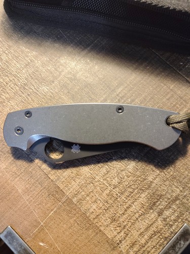 Spyderco paramilitary - 2, w/