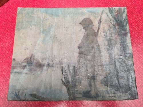 Peniture sur toile - toile, jeep