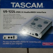 TASCAM US-122L USB AUDIO/MIDI