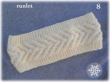 bandeau torsadé en laine femme,bandeau cache oreille