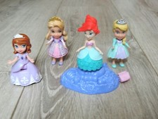 LOT MINI FIGURINES PRINCESSES DISNEY