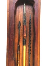3 Bamboo Steel-Tipped Arrows