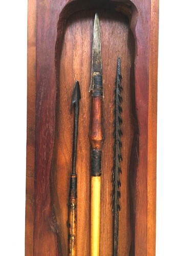 Bamboo steel tipped arrows - bamboo,