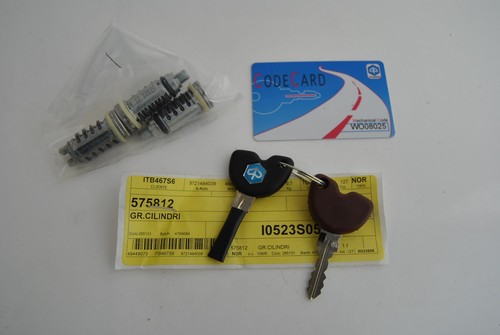 Set cylindre serrure - cl�s,