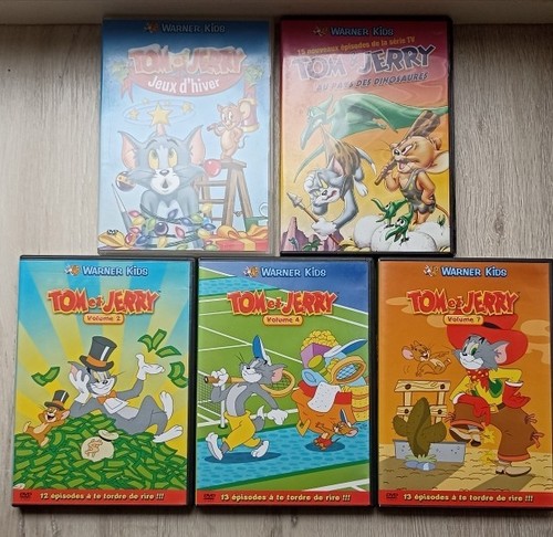 Lot dvd tom - tom, warner