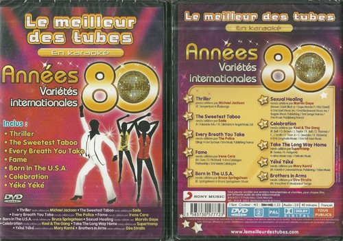 Dvd les annees en - annees, 80